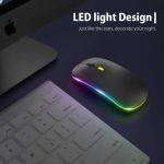 HP W10 Wireless Rechargeable Mouse With RGB Lights - Image 4