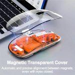 Rechargeable Transparent Dual-Mode Mouse R8 1766 - Image 2